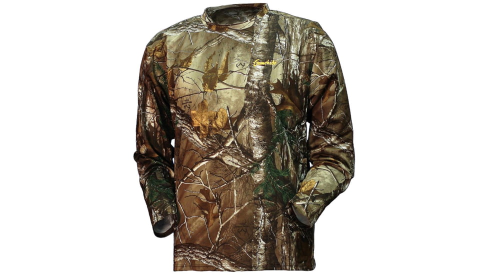 Gamehide High Performance Long Sleeve Tee, Realtree Edge, Medium 78100