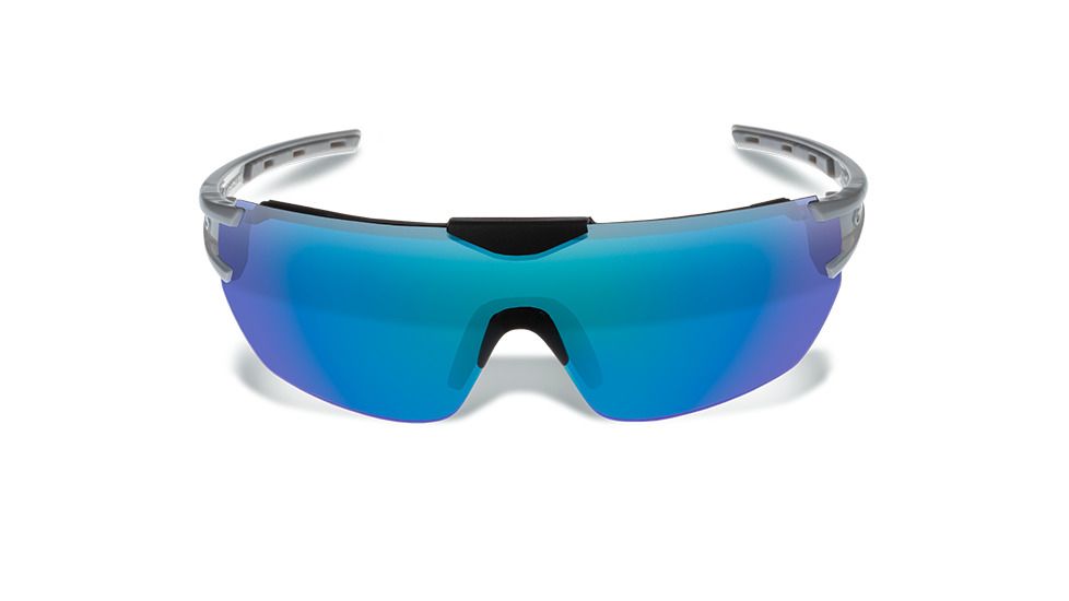 Gargoyles Blaze Sunglasses, White Frame, Smoke Lenses 10700278.QTM