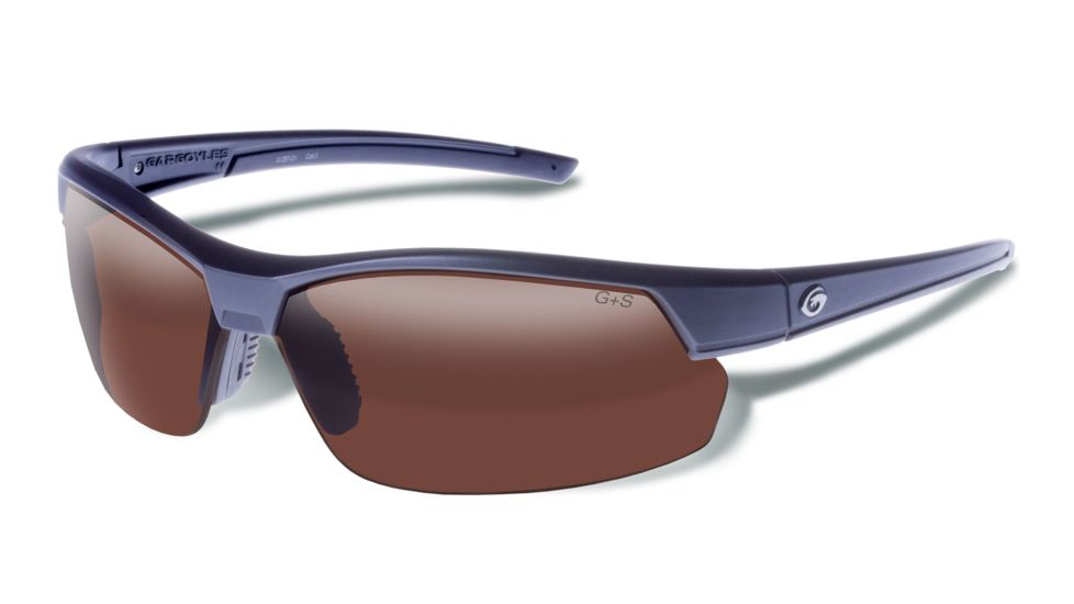 Gargoyles BREAKAWAY Sunglasses, Matte Metallic Graphite Frame, Brown Lens, 10700223.QTM