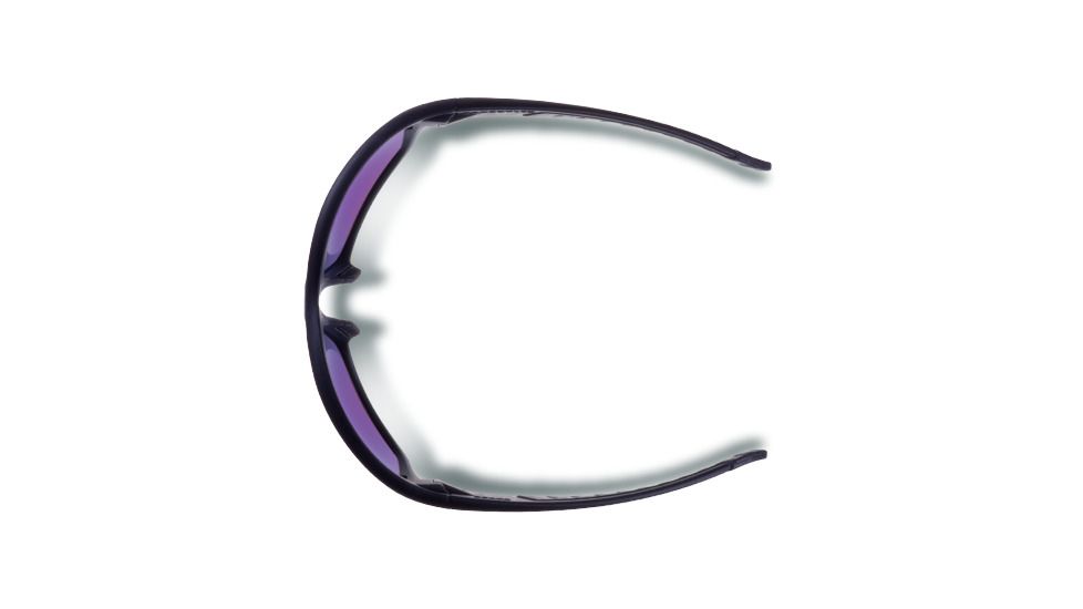 Gargoyles HAVOC Sunglasses, Matte Black Frame, Smoke Polarized with Plasma Mirror Lens, Polarized, 10700193.QTM