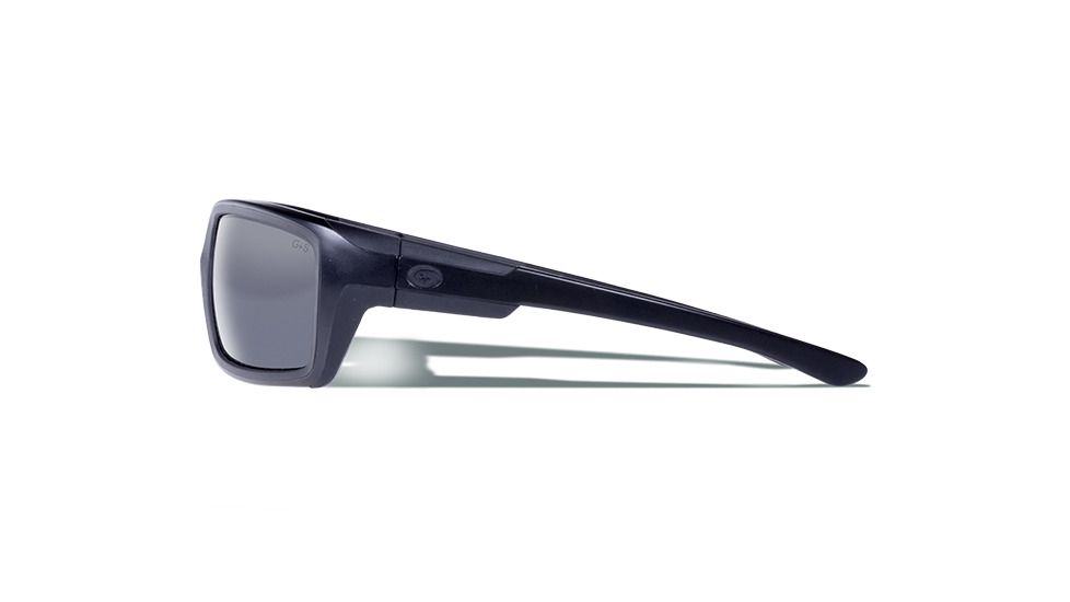 Gargoyles KYBER Sunglasses, Black Frame, Smoke Lens, Polarized, 10700196.QTM