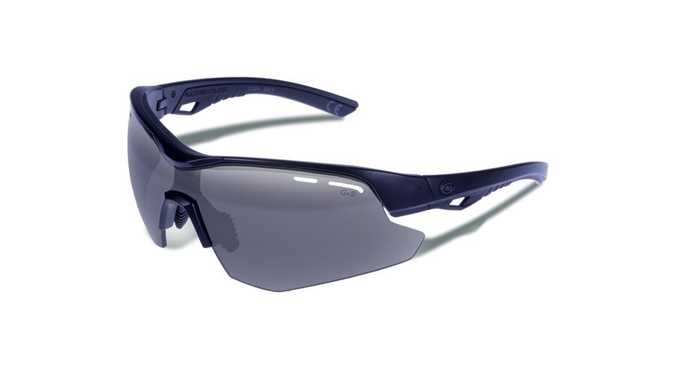Gargoyles Rucker Sunglasses, Matte Black Frame, Smoke Lenses 10700272.QTM