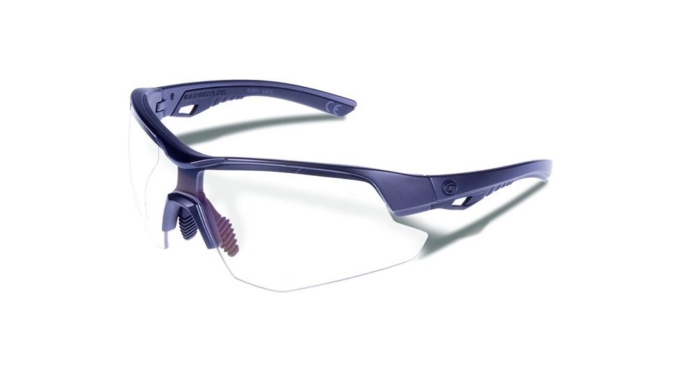 Gargoyles Rucker Sunglasses, Matte Graphite Frame, Clear Lenses 10700274.QTM