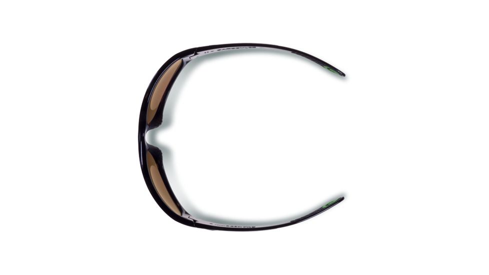 Gargoyles SHAKEDOWN Sunglasses, Black Frame, Brown Polarized with Bronze Mirror Lens, Polarized, 10700204.QTM