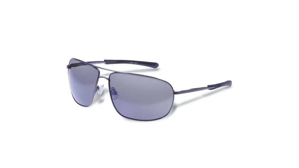 Gargoyles Shindand Sunglasses w/ Gun Frame, Brown Polarized w/Silver Mirror GAR10700096