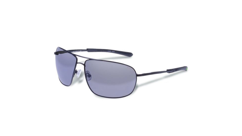 Gargoyles Shindand Sunglasses w/ Matte Dark Gun Frame, Smoke w/Silver Mirror Lens GAR10700095