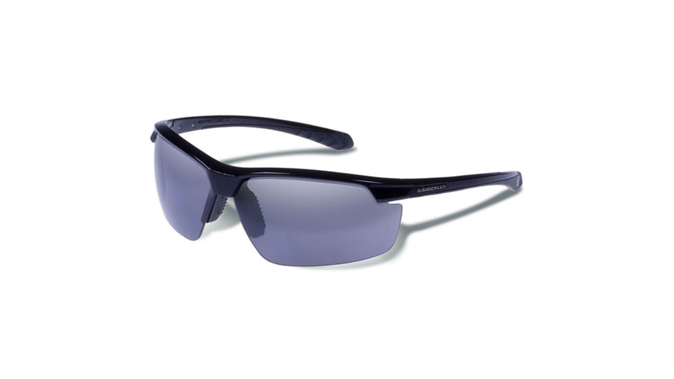 Gargoyles Stakeout Sunglasses w/ Black Frame, Smoke w/Silver Mirror Lens GAR10700112