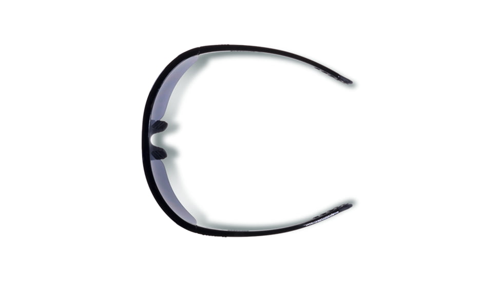 Gargoyles STAKEOUT Sunglasses, Black Frame, Smoke with Silver Mirror Lens, 10700209.QTM