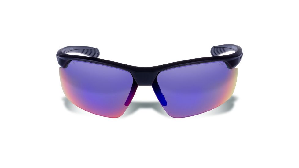 Gargoyles STAKEOUT Sunglasses, Matte Black Frame, Smoke with Plasma Mirror Lens, 10700211.QTM