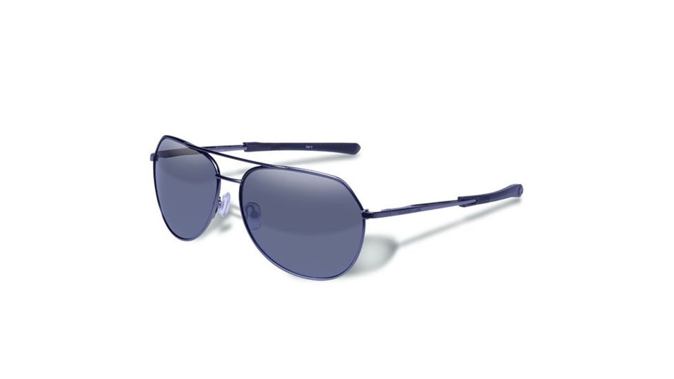 Gargoyles Victor Sunglasses w/ Matte Dark Gun Frame, Smoke Polarized w/Silver Mirror Lens GAR10700136