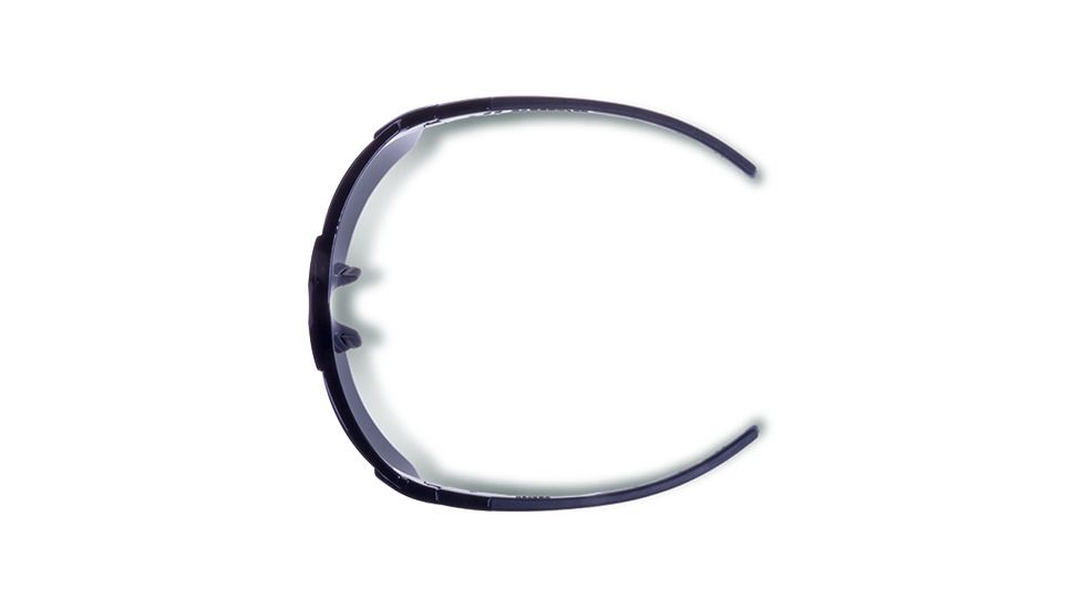 Gargoyles Vortex Protective Sunglasses, Black Frame, Smoke Polarized w/ Silver Mirror Lenses, 10700183.QTM