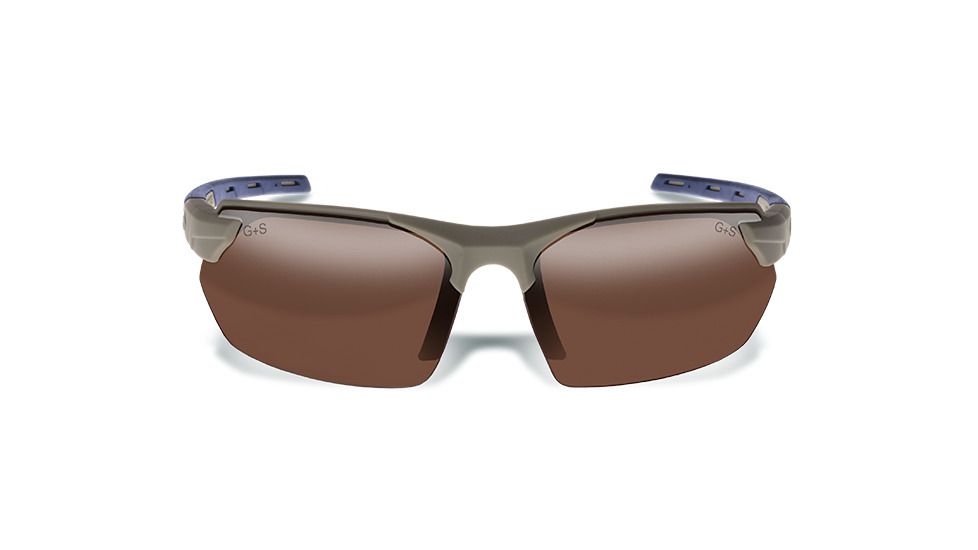 Gargoyles Vortex Protective Sunglasses, Matte Tan Frame, Brown Lenses, 10700185.QTM