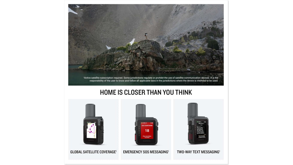 Garmin inReach Mini 3 Plus Hand-Held Satellite Communicator