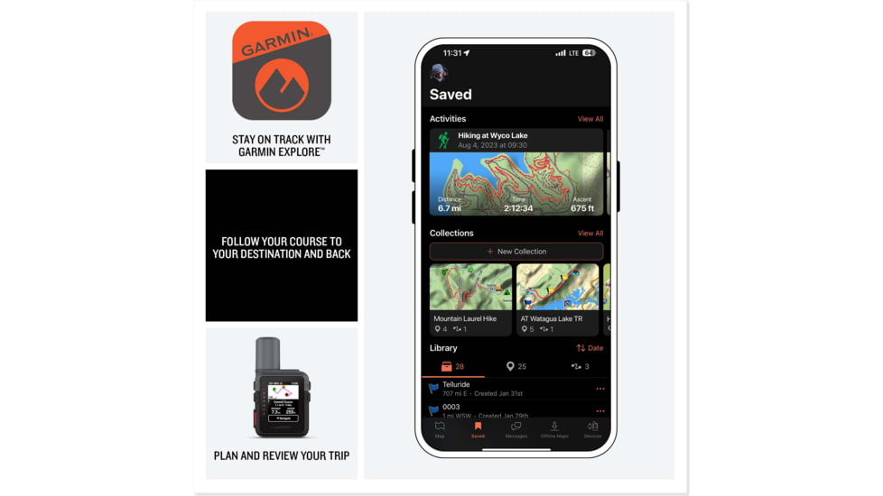 Garmin inReach Mini 3 Plus Hand-Held Satellite Communicator