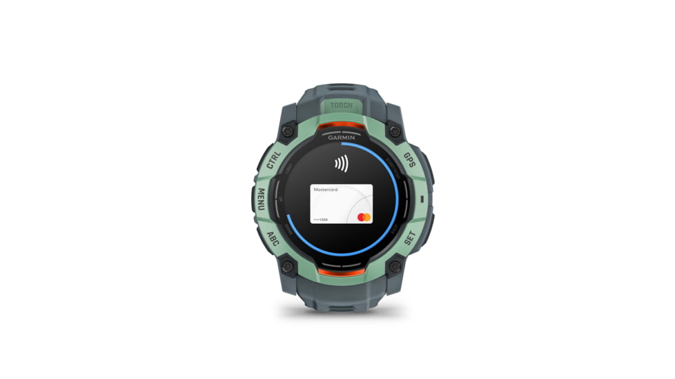 Garmin Instinct 3 Amoled GPS Watch, 50mm dia, Neotropic/Twilight, 010-03020-01