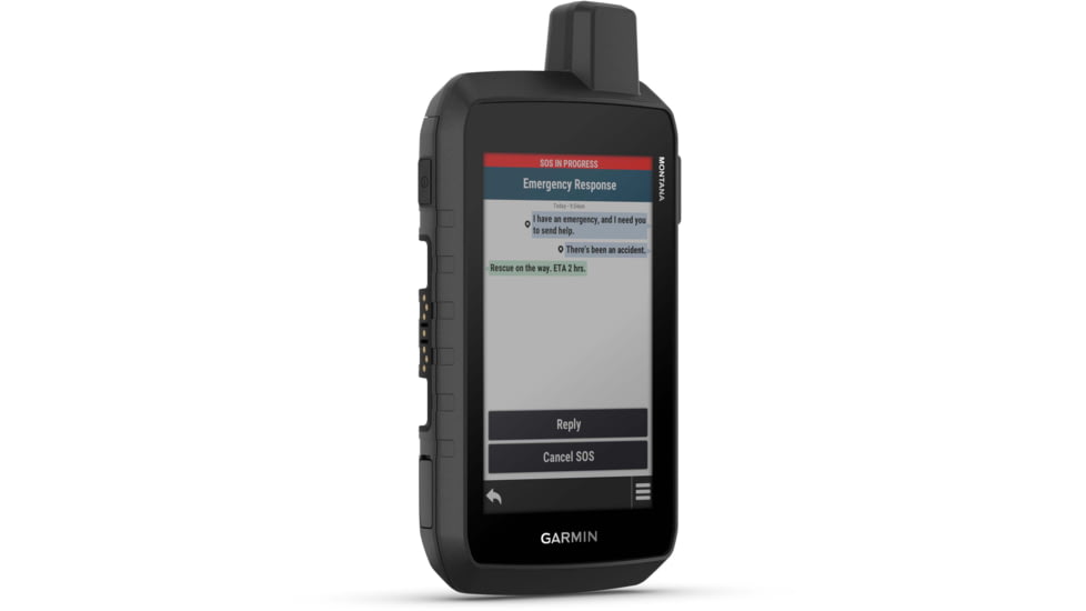 Garmin Montana 760i Rugged GPS Handheld Navigator w/Built-in InReach Technology/8Mp Camera, Black, 010-02964-10