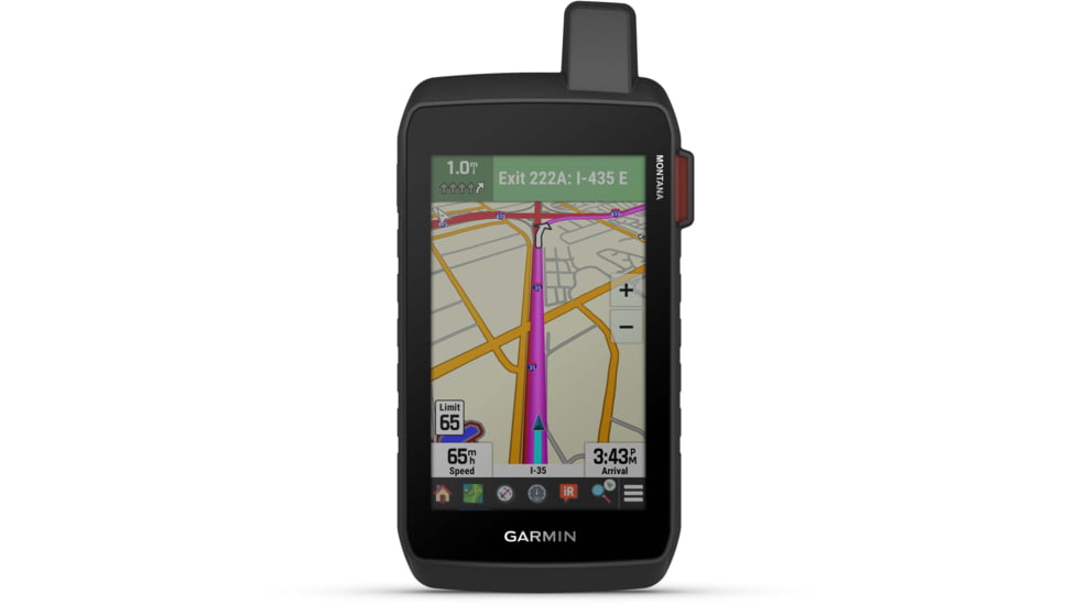 Garmin Montana 760i Rugged GPS Handheld Navigator w/Built-in InReach Technology/8Mp Camera, Black, 010-02964-10