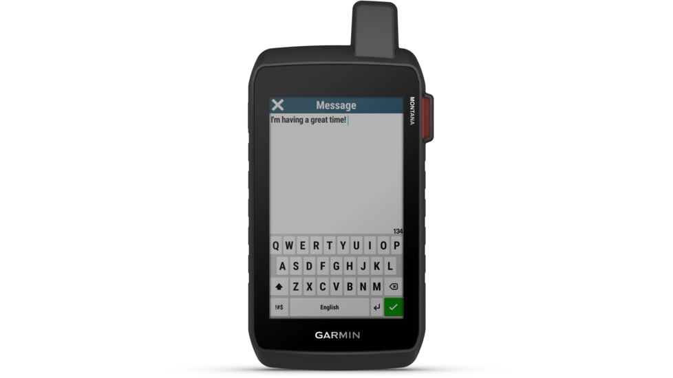 Garmin Montana 760i Rugged GPS Handheld Navigator w/Built-in InReach Technology/8Mp Camera, Black, 010-02964-10
