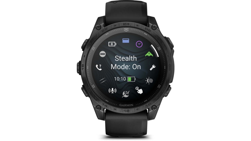 Garmin Tactix 8 Premium Tactical GPS Watch - AMOLED, 47mm, Black, 010-03405-00