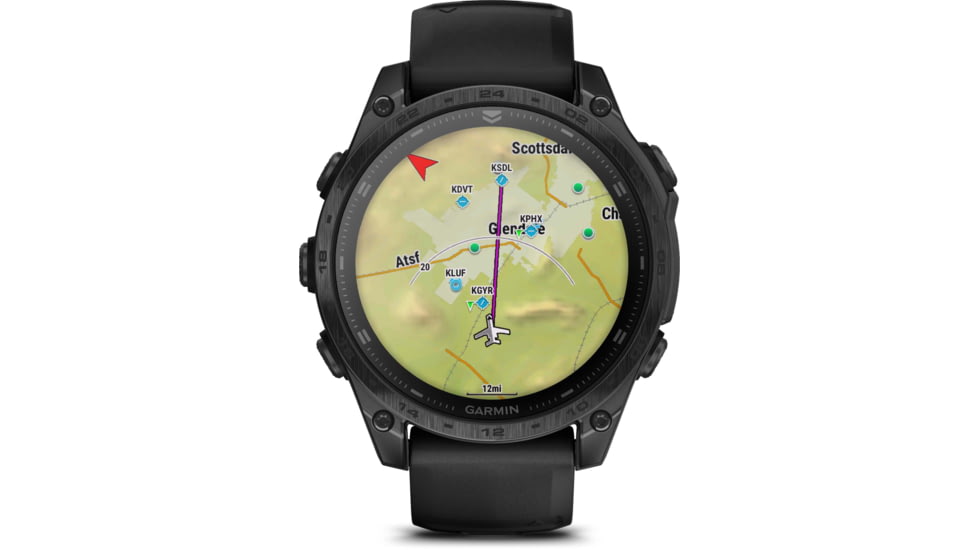Garmin Tactix 8 Premium Tactical GPS Watch - AMOLED, 47mm, Black, 010-03405-00