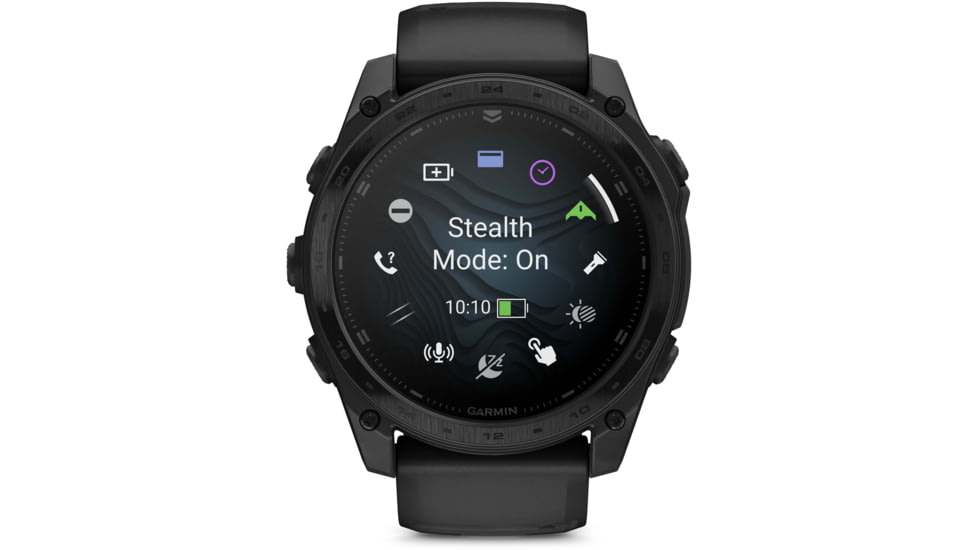 Garmin Tactix 8 Premium Tactical GPS Watch - AMOLED, 51mm, Black, 010-03406-00
