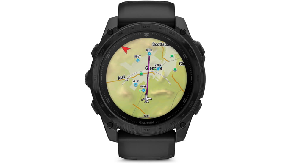 Garmin Tactix 8 Premium Tactical GPS Watch - AMOLED, 51mm, Black, 010-03406-00