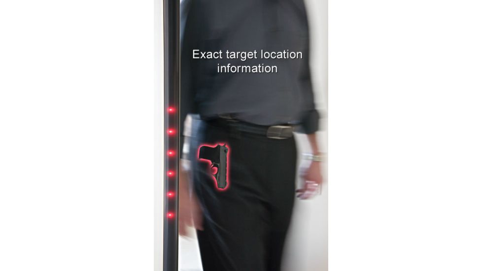 Garrett PD 6500i Walk-Through Metal Detector - 33 Detection Zones