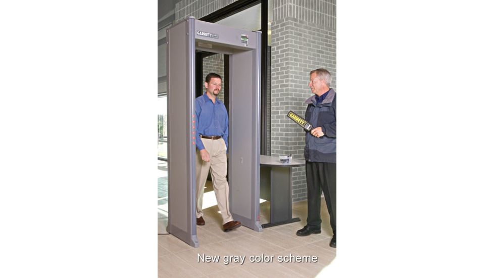 Garrett PD 6500i Walkthrough Metal Detector - Gray model