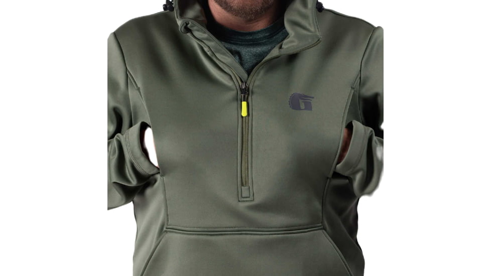 Gator Waders Camp Hoodie - Mens, Olive, Medium, CH17MM
