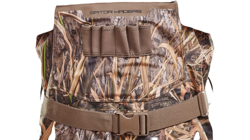 Gator Waders Shield Insulated Waders - Mens, Mossy Oak Habitat, 12 US, Stout, SHI45MS12