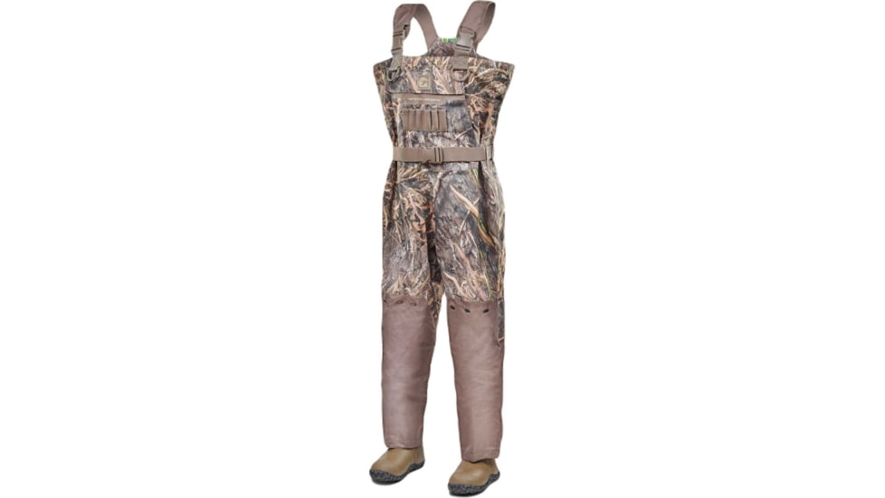 Gator Waders Shield Insulated Waders - Mens, Mossy Oak Habitat, 12 US, Stout, SHI45MS12