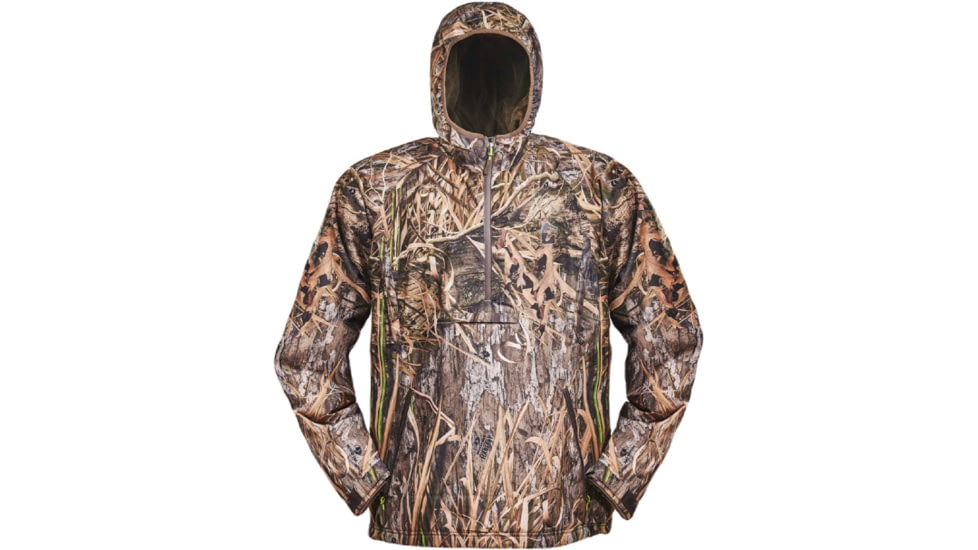 Gator Waders Waterproof 1/2 Zip Bog Hoodie - Mens, Mossy Oak Habitat, 3XL, BOG45M3XL