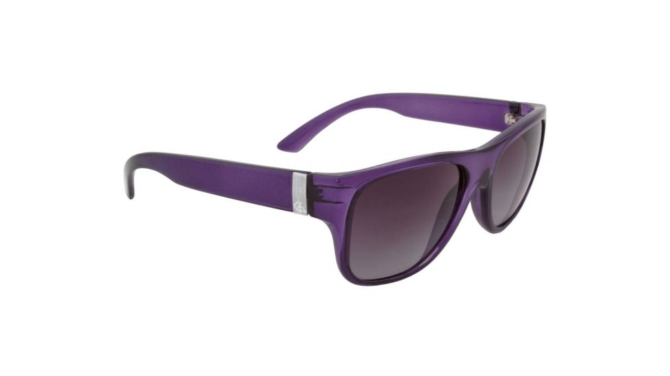 Gatorz Bompur05cPu Bomar Purple Frame Purple Mirror Lens Sunglasses