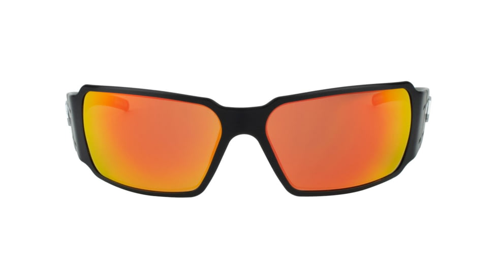 Gatorz Boxster Sunglasses, Black Frame, Sunburst Mirror Polarized Lens, BOXBLK13P
