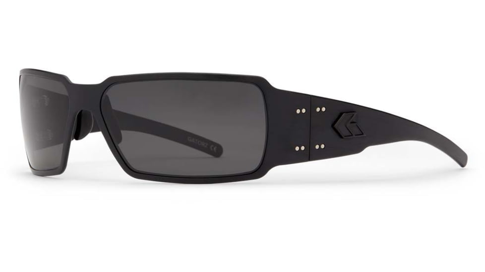 Gatorz Boxster Sunglasses, Blackout Frame, Gray Lens, BOXBLK01MBP