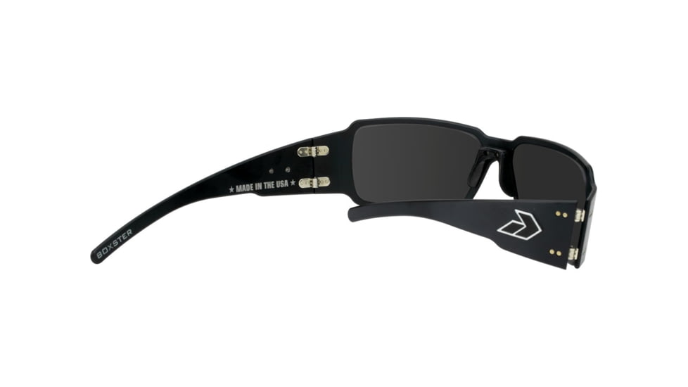 Gatorz Boxster Sunglasses, Brushed Frame, Smoked Polarized Lens, BOXBRU01P
