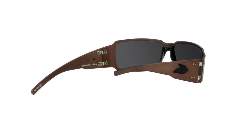Gatorz Boxster Sunglasses, Copper Blackout Frame, Smoked Polarized Lens, BOXCOP01PMBP