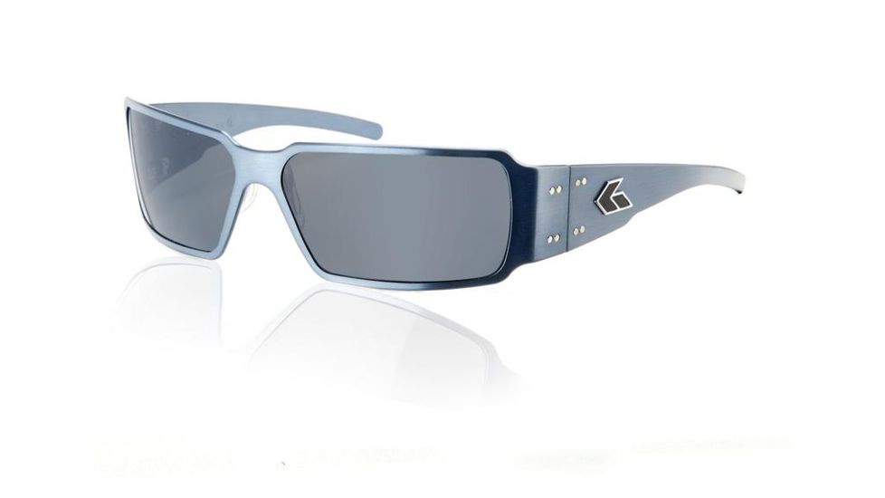 Gatorz Boxster Sunglasses, Gunmetal Frame, Grey Lens BOXGUN01