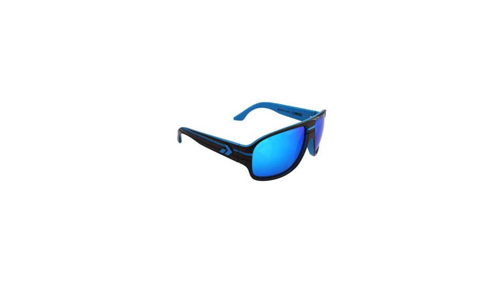 Gatorz El2bkc05mBkc Ely2 Black Cyan Purple Multilayer Lens Sunglasses