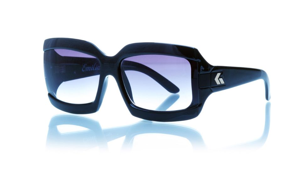 Gatorz Emiblk01fBk Emilia Black Frame Gary Fade Lens Sunglasses