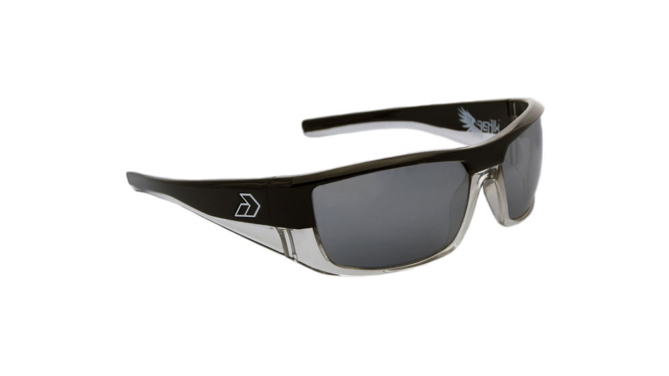 Gatorz Fenbkk02Bkk Fenix Black Clear Frame Chrome Lens Sunglasses