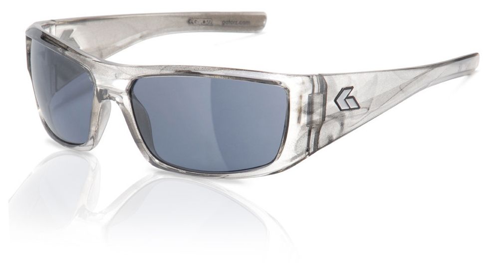 Gatorz Fenix - Gray Smoke Frame, Gray Fade Lens Sunglasses FENGRY01FGY