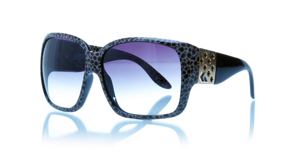 Gatorz Lorlep03fLep Lorita Leopard Print Frame Brown Fade Lens Sunglasses