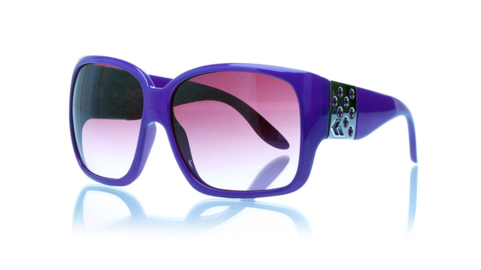 Gatorz Lorpur19fPu Lorita Purple Frame Merlot Fade Lens Sunglasses