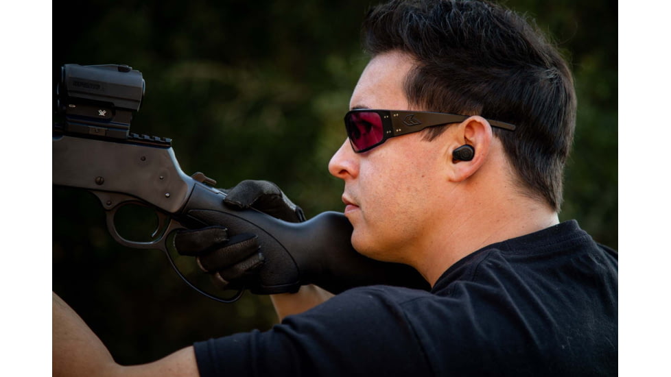 Gatorz Mag Sunglasses, Black Frame, Gray Lens, GZ-01-001