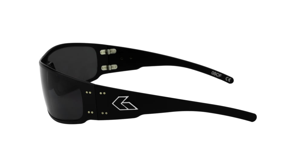 Gatorz Magnum 2.0 Sunglasses, Black Frame, Smoked Lens, MAG2BLK01