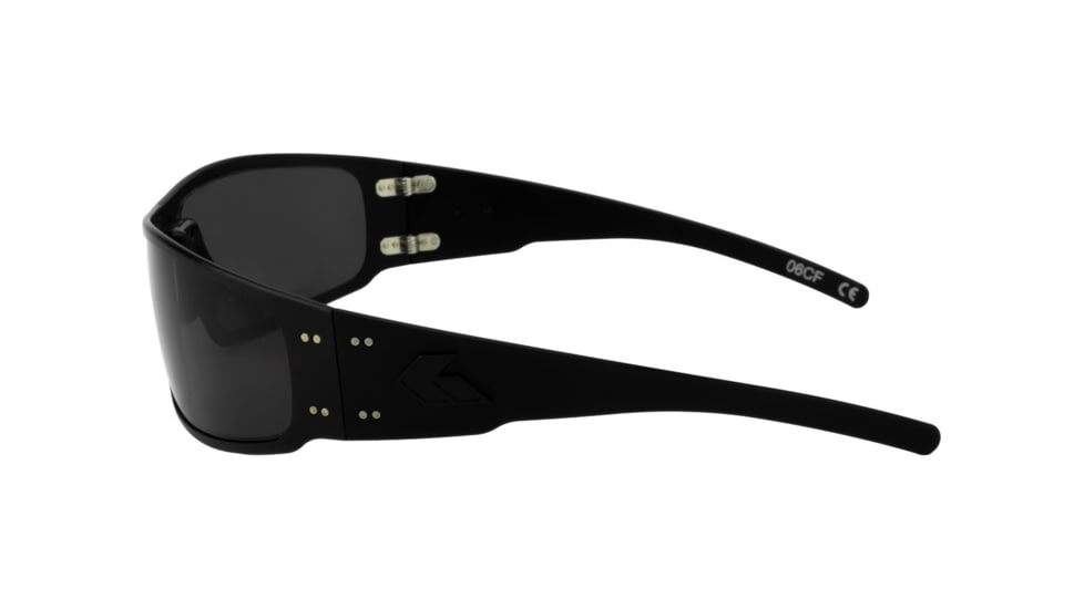 Gatorz Magnum 2.0 Sunglasses, Blackout Frame, Smoked Opz Lens, MAG2MBP01OPZ