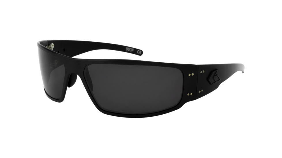 Gatorz Magnum 2.0 Sunglasses, Blackout Frame, Smoked Opz Lens, MAG2MBP01OPZ