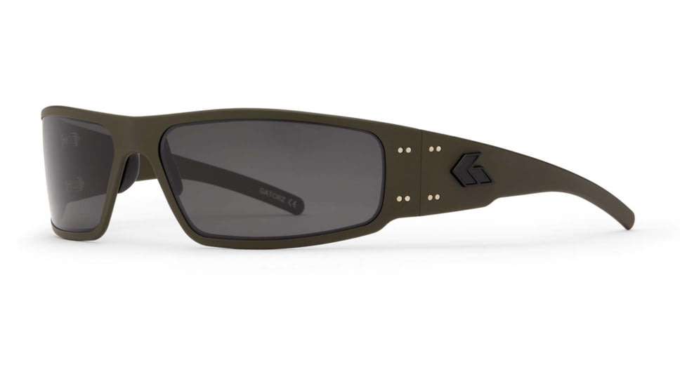 Gatorz Magnum Cerakote Tungsten / Grey Polarized Sunglasses, GZ-01-211