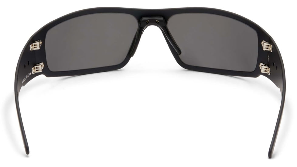 Gatorz Magnum Sunglasses, Asian Fit, Black Frame, Smoked Polarized Lens, AF-MAGBLK01P